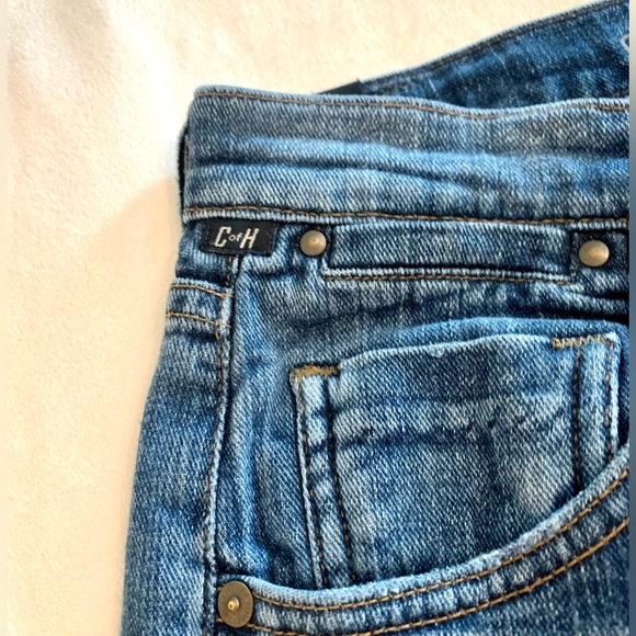 Citizens Of Humanity-COH Women's Sz 26 Dylan Relaxed Boy Jean Blue Cotton Blend - Picture 5 of 12